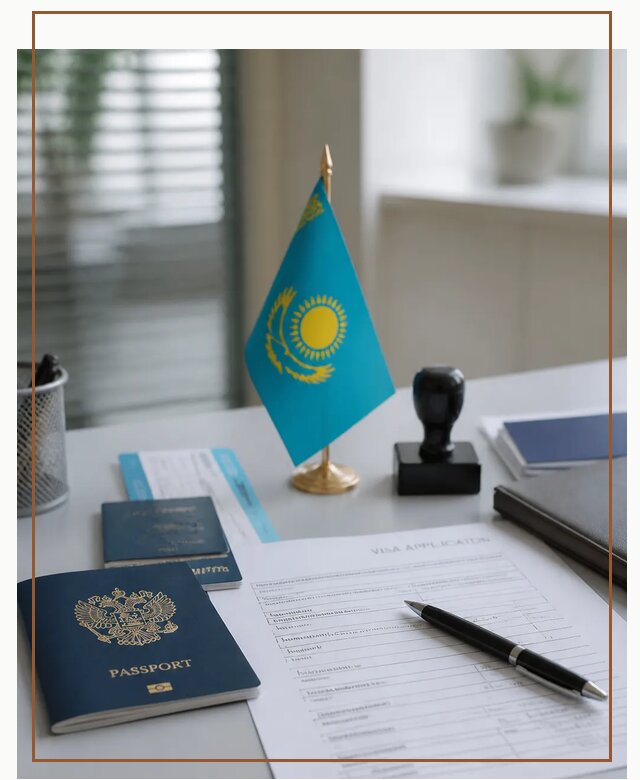 Оформление визы в Казахстан для поездки и работы в Бузулуке