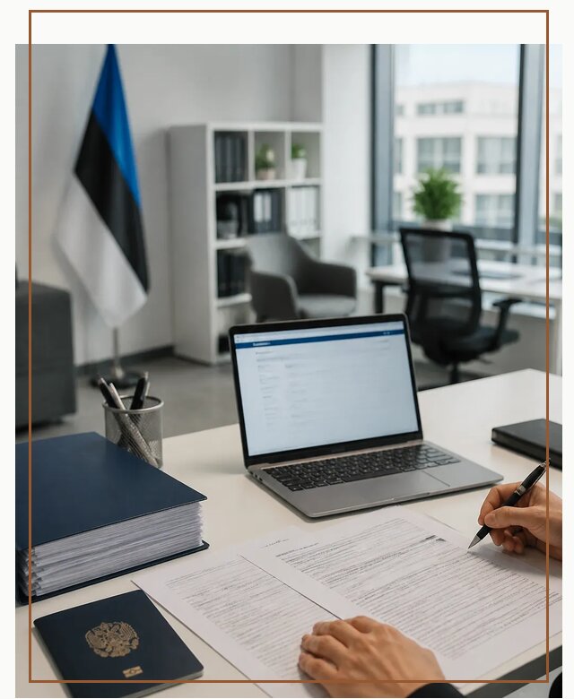 Оформление ВНЖ в Эстонии для переезда и легального проживания в Бузулуке