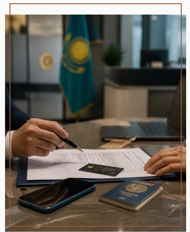 Открытие счета и банковской карты в Казахстане в Бузулуке